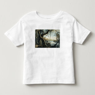 T-shirt Pour Les Tous Petits La bouche de la rivière de Fox, Indiana, plaquent