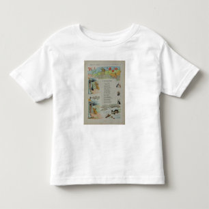 T-shirt Pour Les Tous Petits La cigale et la fourmi des fables
