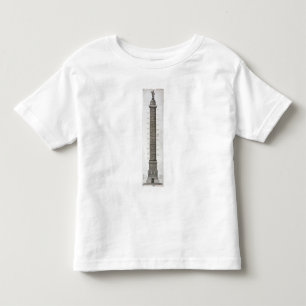 T-shirt Pour Les Tous Petits La colonne de Trajan (gravure)