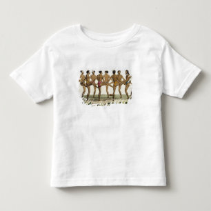 T-shirt Pour Les Tous Petits La danse des insulaires de Caroline, plaquent 22