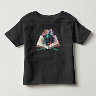 T-shirt Pour Les Tous Petits La lecture est une vraie magie ; chemise littérair