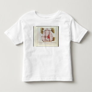 T-shirt Pour Les Tous Petits La machine de vol en Jean Pierre Blanchard