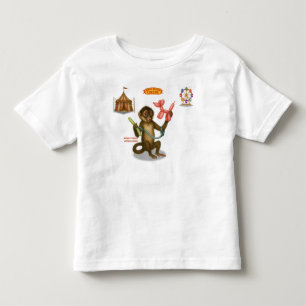T-shirt Pour Les Tous Petits La magie du singe en ballon de Spike
