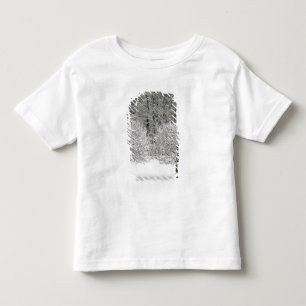 T-shirt Pour Les Tous Petits La neige a couvert le paysage