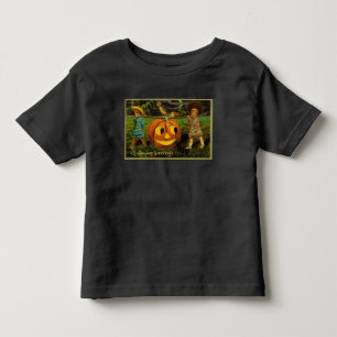 T-shirt Pour Les Tous Petits La Nuit de la récolte des citrouilles d'Halloween