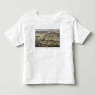 T-shirt Pour Les Tous Petits La perspective de Nottingham de l'est gravée