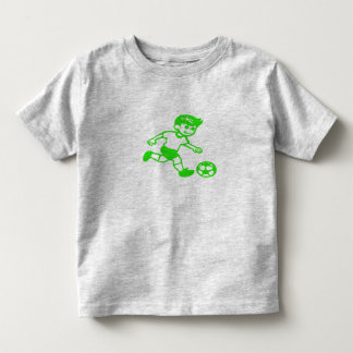 T-shirt Pour Les Tous Petits La pratique fait de l’enfant un pied de football p