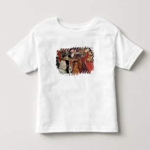 T-shirt Pour Les Tous Petits La reine Mary et la princesse Elizabeth entrent
