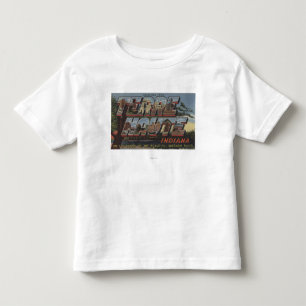 T-shirt Pour Les Tous Petits La rivière Wabash - grandes scènes de lettre
