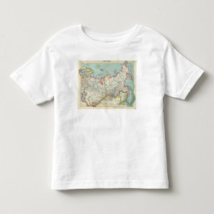 T-shirt Pour Les Tous Petits La Russie, la Corée et l'Asie