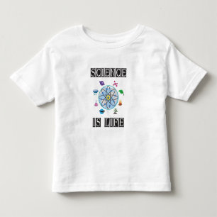 T-shirt Pour Les Tous Petits La science est la vie