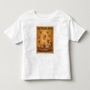 T-shirt Pour Les Tous Petits "La veuve Jones" attirant des hommes comme des