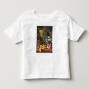 T-shirt Pour Les Tous Petits La vie toujours avec des raisins, des oiseaux et