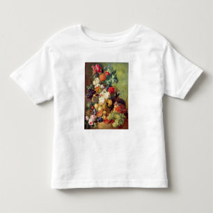 T-shirt Pour Les Tous Petits La vie toujours avec les fleurs et le fruit