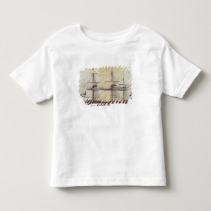 T-shirt Pour Les Tous Petits La Ville De Paris du bateau '