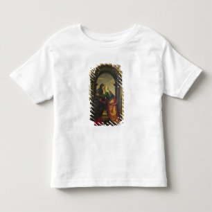 T-shirt Pour Les Tous Petits La visite de St Elizabeth à Vierge Marie