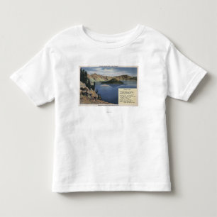 T-shirt Pour Les Tous Petits Lac crater, Orégon - observation