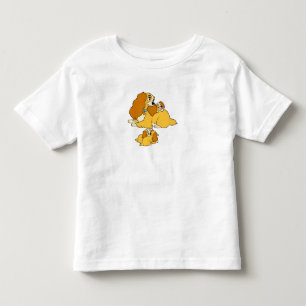 T-shirt Pour Les Tous Petits Lady Disney