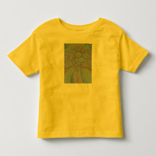 T-shirt Pour Les Tous Petits Laissez l'amour, laissez Dieu Rainbow Guardian Ang