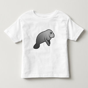 T-shirt Pour Les Tous Petits Lamantin mignon