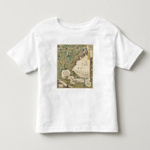 T-shirt Pour Les Tous Petits L'Amérique Septentrionalis