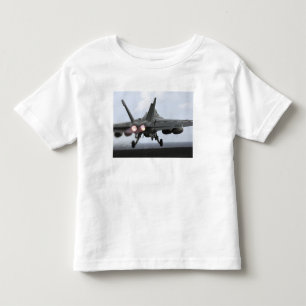 T-shirt Pour Les Tous Petits Lancements superbes d'un frelon de F/A-18E