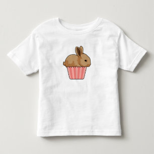 T-shirt Pour Les Tous Petits Lapin avec muffin