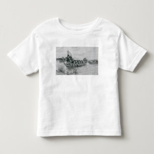 T-shirt Pour Les Tous Petits L'atterrissage de Cadillac