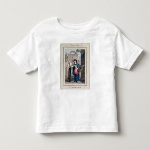 T-shirt Pour Les Tous Petits Lavande, Temple Bar, de "Cries de Londres"