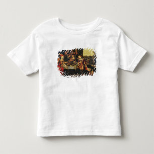 T-shirt Pour Les Tous Petits Lazare à la table de l'homme riche, 1618 (huile su