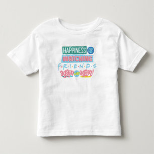 T-shirt Pour Les Tous Petits Le bonheur est de regarder FRIENDS™ encore et enco
