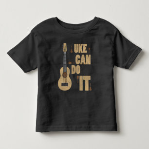 T-shirt Pour Les Tous Petits Le calembour Uke d'Ukelele peut le faire Hawaïen