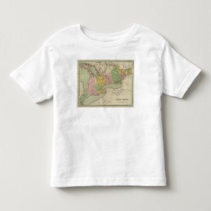 T-shirt Pour Les Tous Petits Le Canada supérieur 2