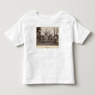T-shirt Pour Les Tous Petits Le chariot a tiré par deux boeufs à Mandalay,