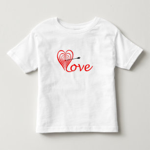 T-shirt Pour Les Tous Petits Le Coeur de Charlot