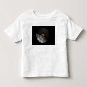 T-shirt Pour Les Tous Petits Le concept de l'artiste montrant un noyau interne