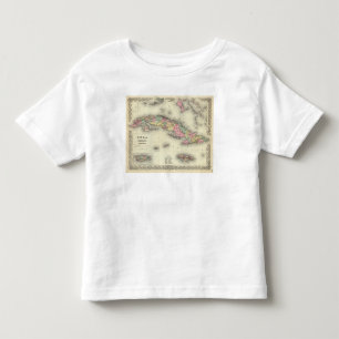 T-shirt Pour Les Tous Petits Le Cuba, la Jamaïque et le Porto Rico