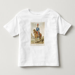 T-shirt Pour Les Tous Petits Le dirigeant de Cosaque, gravé à l'eau-forte par