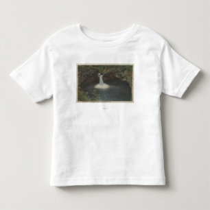 T-shirt Pour Les Tous Petits Le fleuve Columbia, Orégon - cuvette de poinçon
