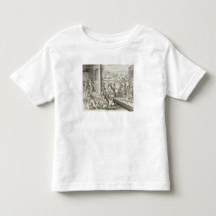 T-shirt Pour Les Tous Petits Le fort espagnol Caroline, 1565 de capture, de