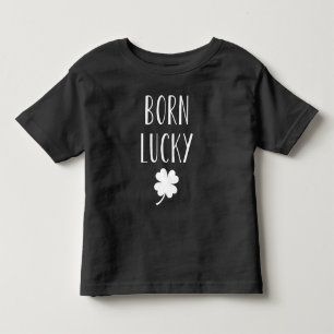 T-shirt Pour Les Tous Petits Le jour de St Patrick mignon chanceux né