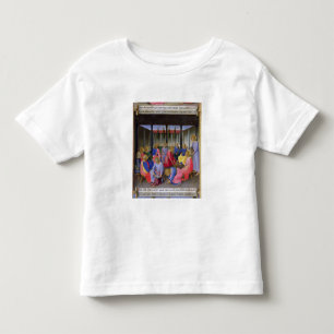 T-shirt Pour Les Tous Petits Le lavage des pieds, détail du panneau trois o