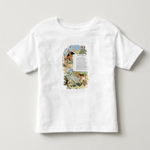 T-shirt Pour Les Tous Petits Le lion vieillissant, des fables
