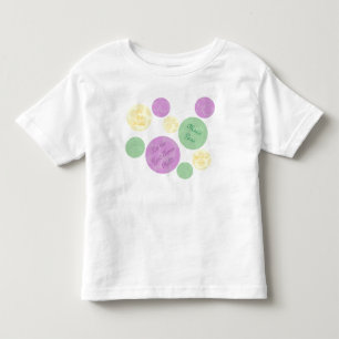 T-shirt Pour Les Tous Petits Le mardi gras pointille l'amusement de célébrati