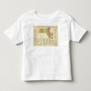 T-shirt Pour Les Tous Petits Le Massachusetts USA