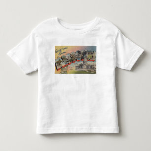 T-shirt Pour Les Tous Petits Le Missouri (capitale de l'État/fleur)