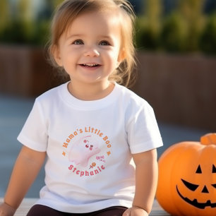 T-shirt Pour Les Tous Petits Le petit garçon rose mignon du fantôme rose de Tod