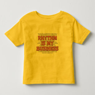 T-shirt Pour Les Tous Petits Le rythme est mes affaires
