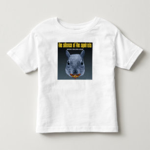 T-shirt Pour Les Tous Petits Le silence des écureuils - une parodie