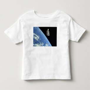 T-shirt Pour Les Tous Petits Le télescope spatial de Hubble avec une terre